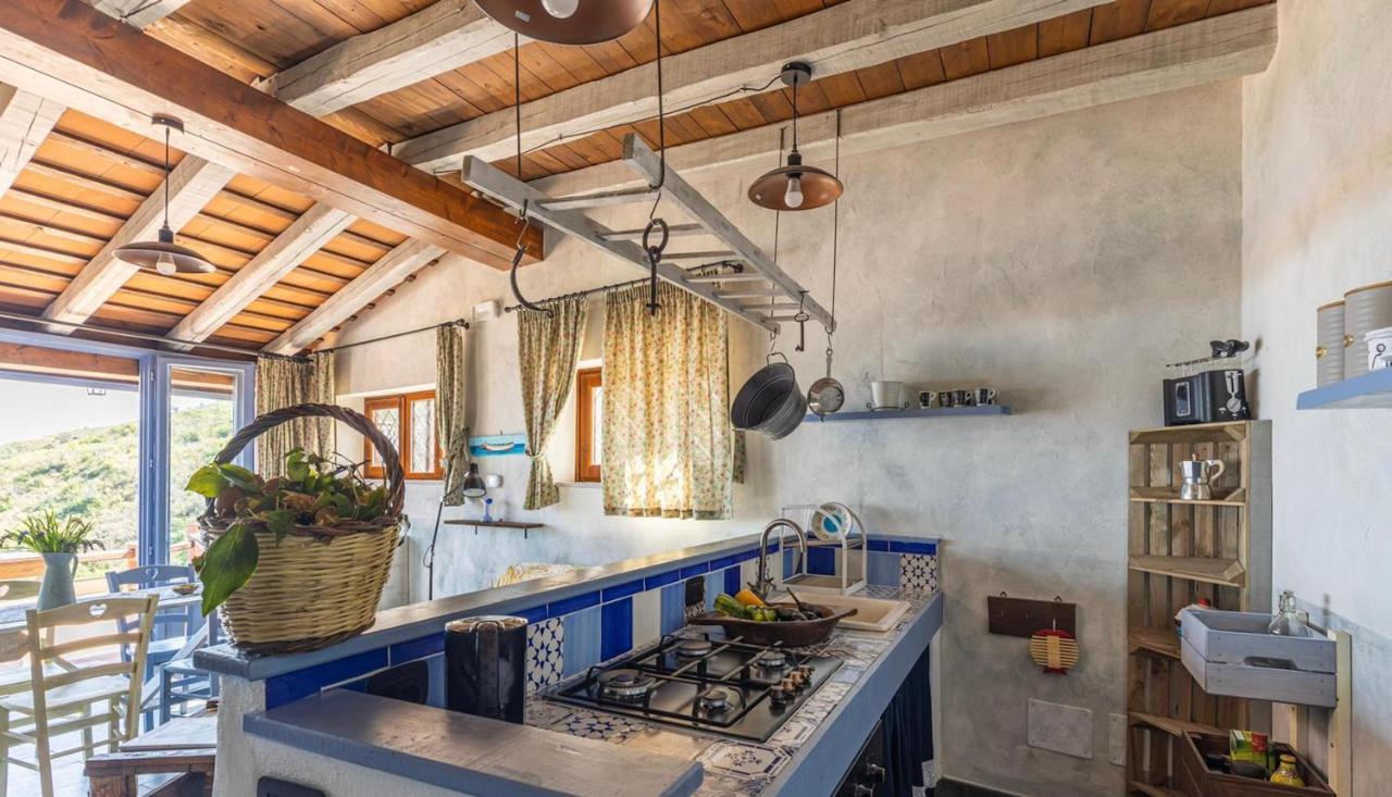 Malandrino Cottage Чефалу Экстерьер фото